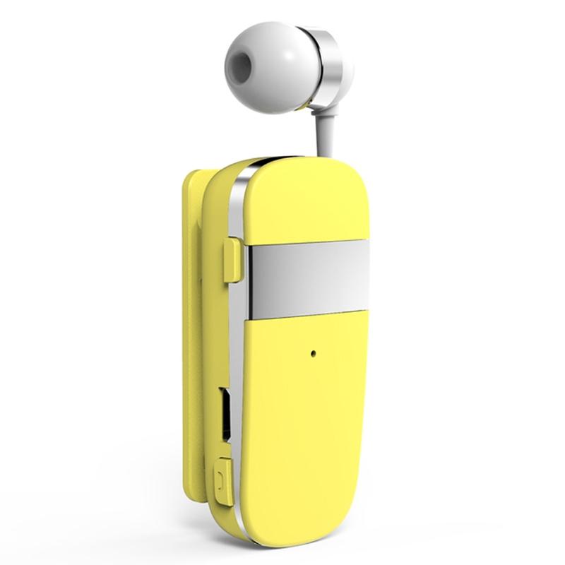 Wireless Bluetooth Earphone with Vibration Reminder for Phone - Black