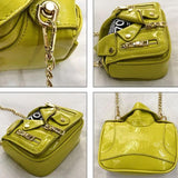 Stylish Pu Leather Shoulder Bag For Women - White