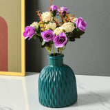 Versatile Drop-resistant Potted Plant Vase for Wet and Dry - Milk White - Extra Image