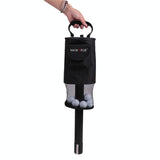 Detachable Golf Ball Picker - Standing - Red - Rear View