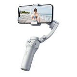 Three-axis Handheld Gimbal for Sf18 Phone - Anti-shake White - Front View