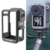 Protective Frame for Dji Action 3 with Motion Camera - Rabbit Cage - Front View