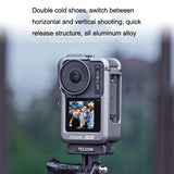 Protective Frame for Dji Action 3 with Motion Camera - Rabbit Cage - Side View