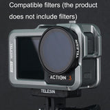 Protective Frame for Dji Action 3 with Motion Camera - Rabbit Cage - Low Angle