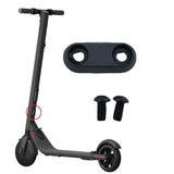 Vertical Tube Fixed Block for Ninebot Es1 / Es2 / Es4 Electric Scooter - Black - Front View