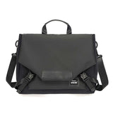 Anti-drop Crossbody Laptop Bag - Fits 13.3-16 Inch - Airbag Protection - Black Equation - Front View