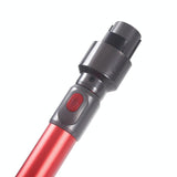 Metal Extension Tube for Dyson Vacuum Cleaners - Red - Rear View