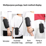 Multi Function Crossbody Bag For Outdoor Sports Fits Mobile Phones Men And Women - Grey - Extra Image