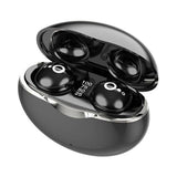 Mini Wireless Sports Earphones with Bluetooth for Sleep - S800 - Black