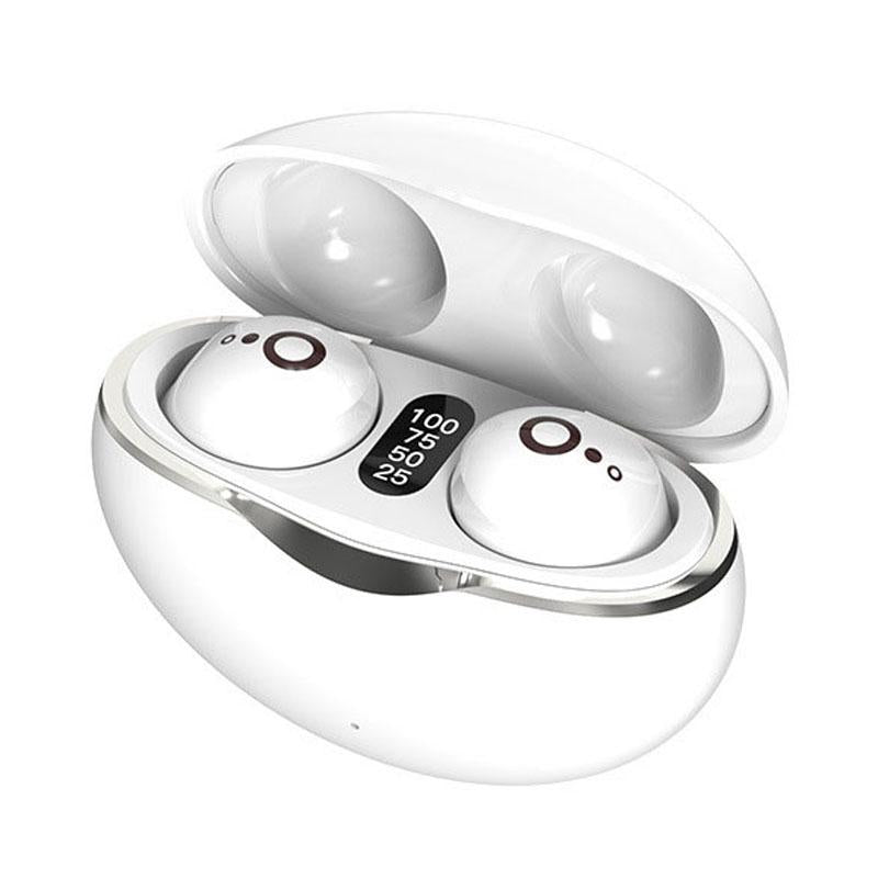 Mini Wireless Sports Earphones with Bluetooth for Sleep - S800 - Black