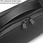 Waterproof Cosmetic Bag For Convenient Storage Black