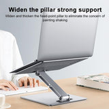 Lenovo Thinkplus Laptop Stand - Silver Desktop Compatible - 45-Degree Angle