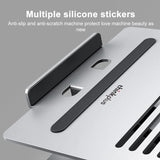 Lenovo Thinkplus Laptop Stand - Silver Desktop Compatible - Rear View
