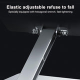 Lenovo Thinkplus Laptop Stand - Silver Desktop Compatible - Low Angle