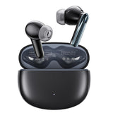 Wireless Dual Noise-cancelling Bluetooth Earphones for Music and Calls - Ivory White - Front View