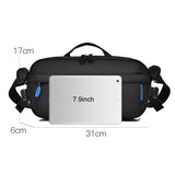 Waterproof Crossbody Chest Bag For Men - 45-Degree Angle