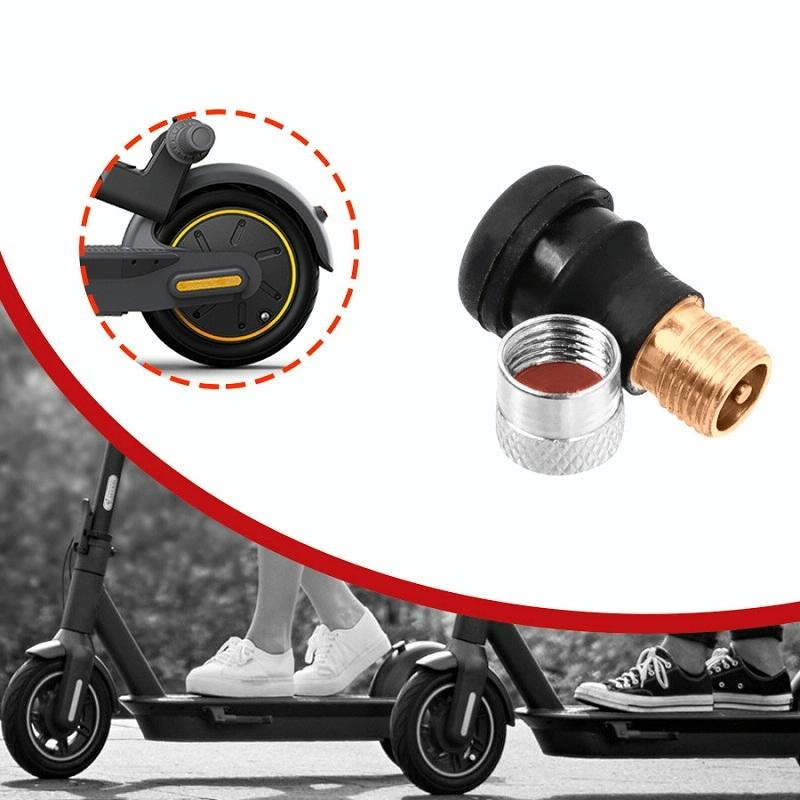 2-pack Ninebot Max G30 Scooter Tires with Vacuum Nozzle - Black