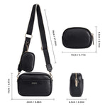 Small Square Pu Crossbody Bag For Women High Capacity - White