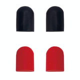 6-piece Silicone Foot Support for Xiaomi Mijia M365 Electric Scooter - Black - Front View