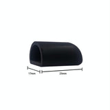 6-piece Silicone Foot Support for Xiaomi Mijia M365 Electric Scooter - Black