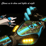 Gesture Control Twisting Car with Music and Deformation - Blue - Extra Image