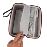 Protective Bag for Bose Soundlink Mini 2 Bluetooth Speaker - Black & Grey - Rear View