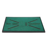 Velvet Golf Swing Exercise Blanket with Track - Side View