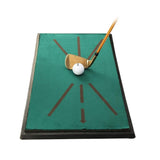 Velvet Golf Swing Exercise Blanket with Track - Close-Up Angle