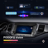 2 + 64G Carplay Android Navigation For Vw / Skoda - Reversing Camera - Large Screen - Side View