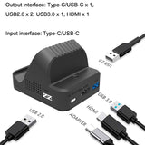 Switch Hdmi Converter with Cooling Fan and Charger - 45-Degree Angle