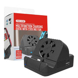 Switch Hdmi Converter with Cooling Fan and Charger - Low Angle