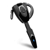 Business Bluetooth 5.0 Earphone with Hanging Ear Design - Black - Side View