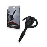 Business Bluetooth 5.0 Earphone with Hanging Ear Design - Black