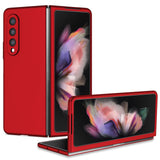 For Samsung Galaxy z Fold4 5G Foldable Armor Phone Case - Compact and Durable - Pink - Extra Image