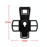 Wall Mount Bracket for Sonos Amp - Black - Side View