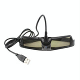 Active Shutter 3d Glasses for Dlp Link Projectors - 96hz / 144hz - Side View
