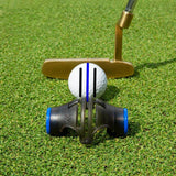 360-Degree Rotatable Golf Ball Scriber With 2 Pens - Draw Five Lines - Side View