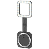 Portable Magnetic Selfie Light for Live Streaming and Skin Beauty - Black