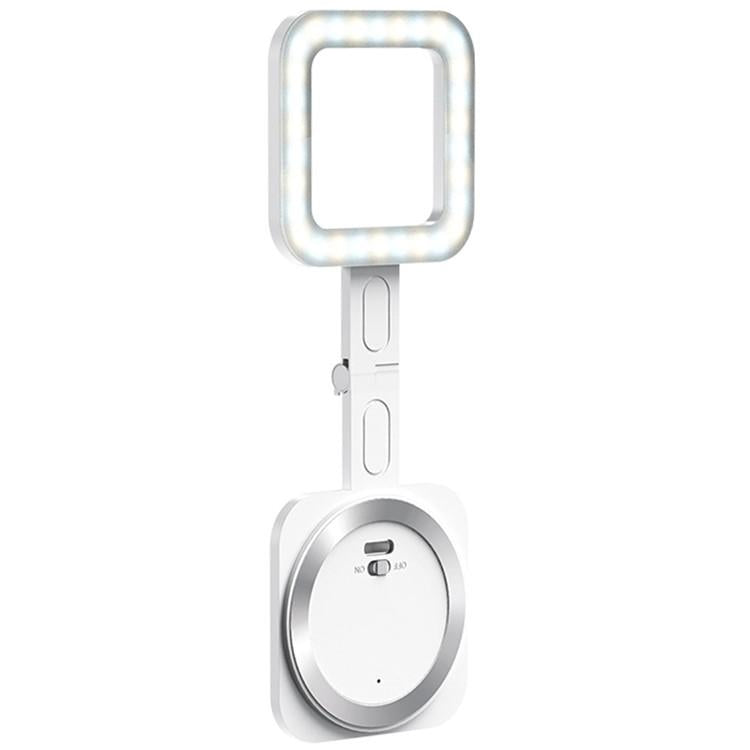Portable Magnetic Selfie Light for Live Streaming and Skin Beauty - Black