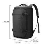 Large Capacity Sports Shoulder Bag With Wet / Dry Separation - 45-Degree Angle