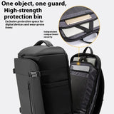 Large Capacity Sports Shoulder Bag With Wet / Dry Separation - Rear View