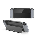 Transparent Tpu Cover for Nintendo Switch Oled - Top-Down View