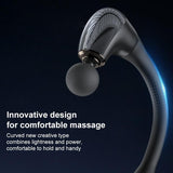 Handheld Electric Massager - Yesido Mg07 - Black - Top-Down View