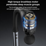 Handheld Electric Massager - Yesido Mg07 - Black - 45-Degree Angle
