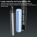 Handheld Electric Massager - Yesido Mg07 - Black - Low Angle