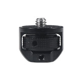 Universal 1 / 4 Inch Camera Adapter for Dji Pocket 2 / Insta360 one X2 - Black - Low Angle
