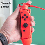 Jump Rope Controller for Nintendo Switch Joy Con - Pink - Top-Down View