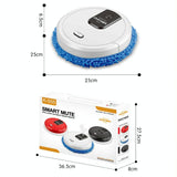 Smart Mopping Robot with Humidifier & Aroma Diffuser - Black - Extra Image
