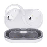 Wireless Dual-mic Bluetooth Earphones with Noise Reduction and Led Display - Black