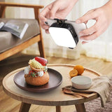 Portable V90 Led Fill Light for Mobile Beauty Live Streaming - Top-Down View